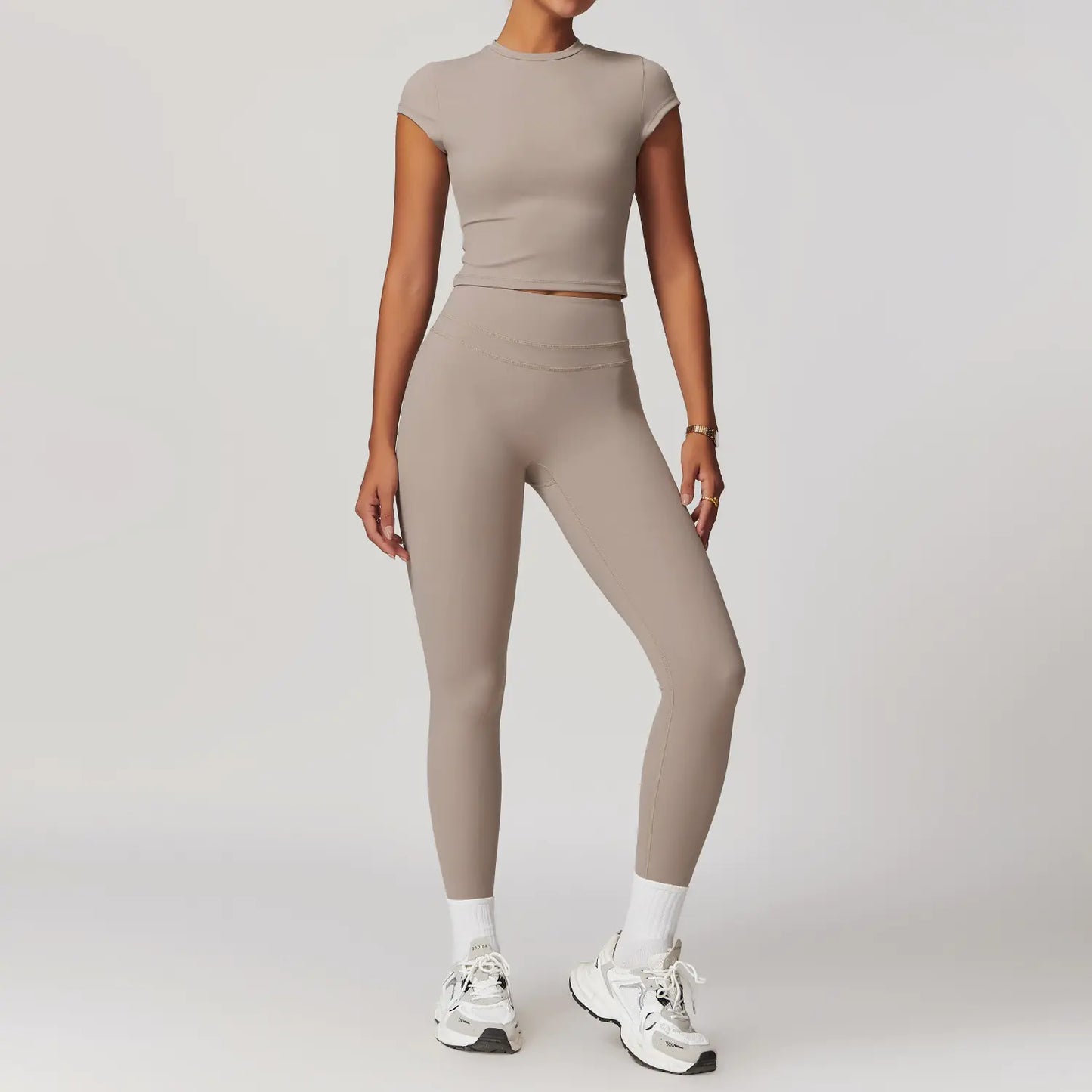 Yoga Suit Stretch High Waist Workout Clothes